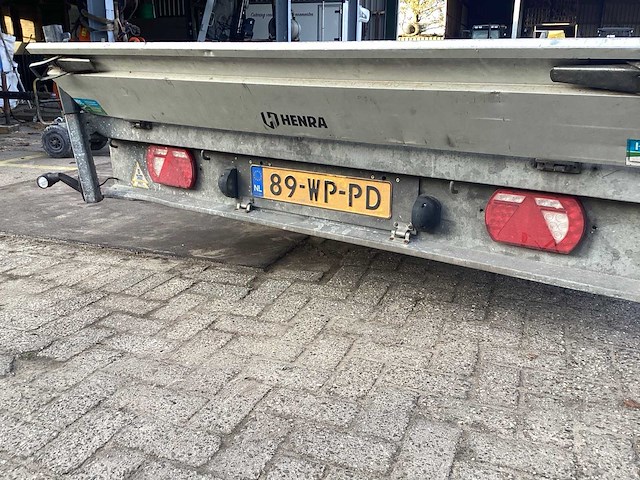 2016 henra plateau wagen pl35es aanhangwagen - afbeelding 3 van  10