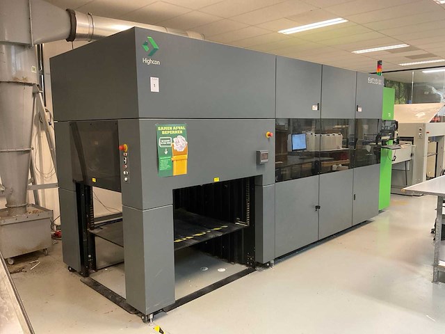 2016 highcon euclid iiis laser stans- en rilmachine - afbeelding 1 van  35