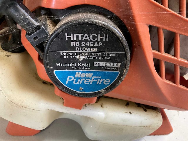 2016 hitachi rb 24eap bladblazer, benzine - afbeelding 4 van  5