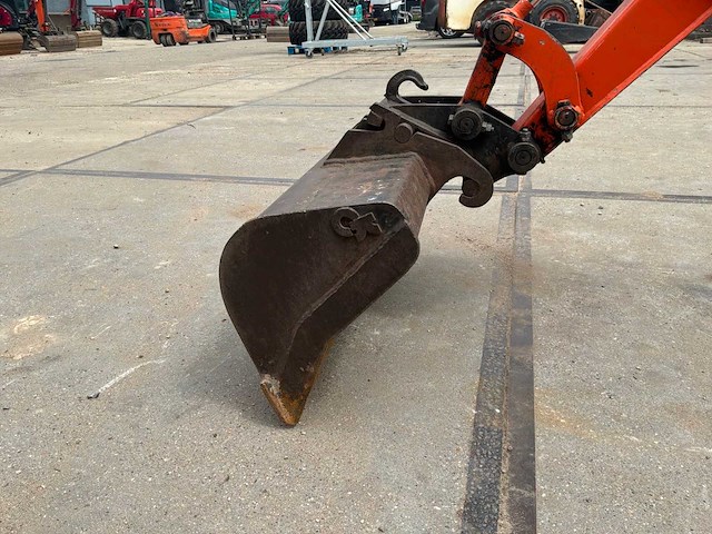 2016 hitachi zaxis zx1ou-2 ysr minirupsgraafmachine - afbeelding 1 van  1