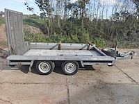 2016 hulco machinetransporter – 3.000 kg – oprijklep – 300 x 150 cm - afbeelding 7 van  14