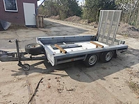 2016 hulco machinetransporter – 3.000 kg – oprijklep – 300 x 150 cm