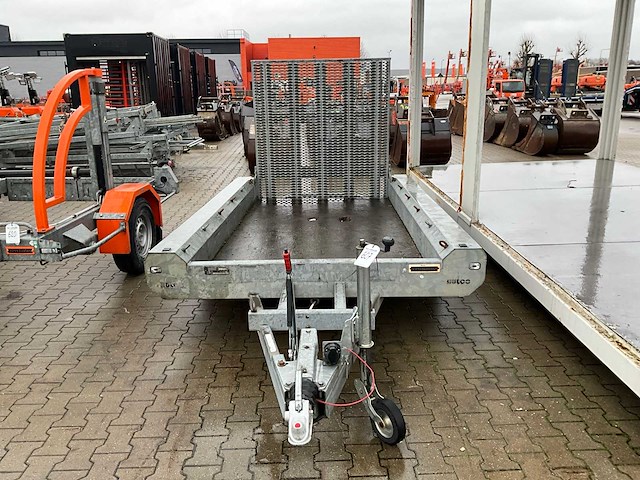 2016 hulco terrax-2 3001-lk machine transporter aanhangwagen - afbeelding 3 van  10