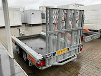 2016 hulco terrax-2 3001-lk machine transporter aanhangwagen - afbeelding 6 van  10
