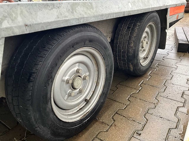 2016 hulco terrax-2 3001-lk machine transporter aanhangwagen - afbeelding 8 van  10