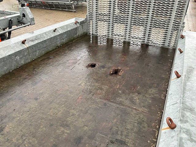 2016 hulco terrax-2 3001-lk machine transporter aanhangwagen - afbeelding 9 van  10