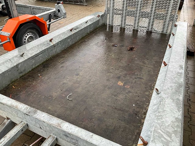 2016 hulco terrax-2 3001-lk machine transporter aanhangwagen - afbeelding 10 van  10