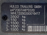 2016 hulco terrax-3 3502-lk multi transporter aanhangwagen - afbeelding 13 van  20