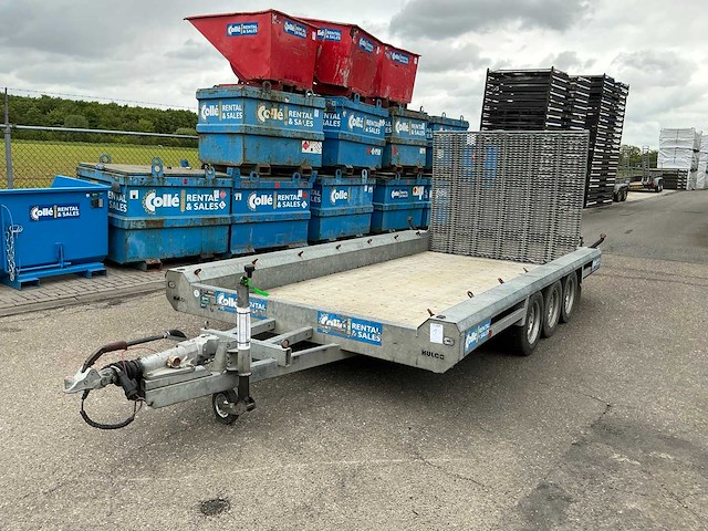 2016 hulco terrax-3 aanhangwagen / machinetransporter - afbeelding 12 van  21