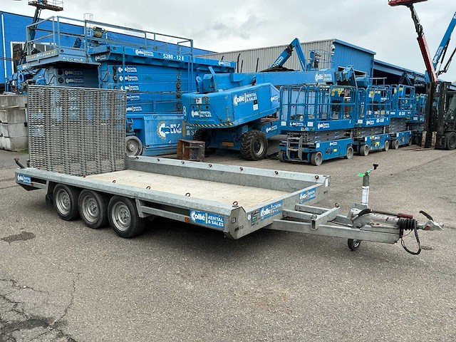 2016 hulco terrax-3 aanhangwagen / machinetransporter - afbeelding 17 van  21
