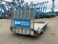 2016 hulco terrax-3 aanhangwagen / machinetransporter - afbeelding 18 van  21