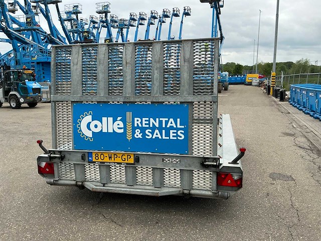 2016 hulco terrax-3 aanhangwagen / machinetransporter - afbeelding 19 van  21