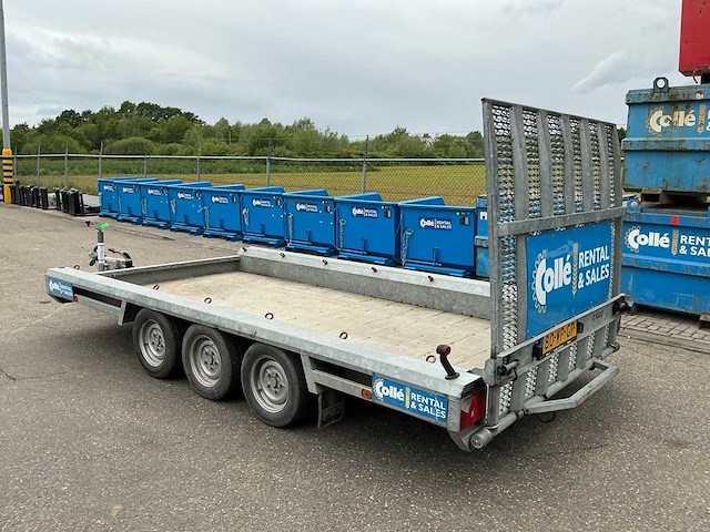 2016 hulco terrax-3 aanhangwagen / machinetransporter - afbeelding 20 van  21