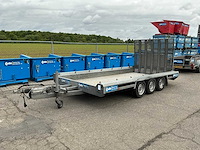 2016 hulco terrax-3 aanhangwagen / machinetransporter - afbeelding 1 van  21