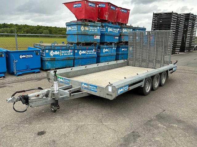 2016 hulco terrax-3 aanhangwagen / machinetransporter - afbeelding 1 van  21