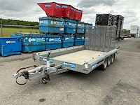 2016 hulco terrax-3 aanhangwagen / machinetransporter - afbeelding 12 van  21