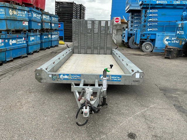 2016 hulco terrax-3 aanhangwagen / machinetransporter - afbeelding 15 van  21