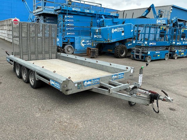2016 hulco terrax-3 aanhangwagen / machinetransporter - afbeelding 16 van  21