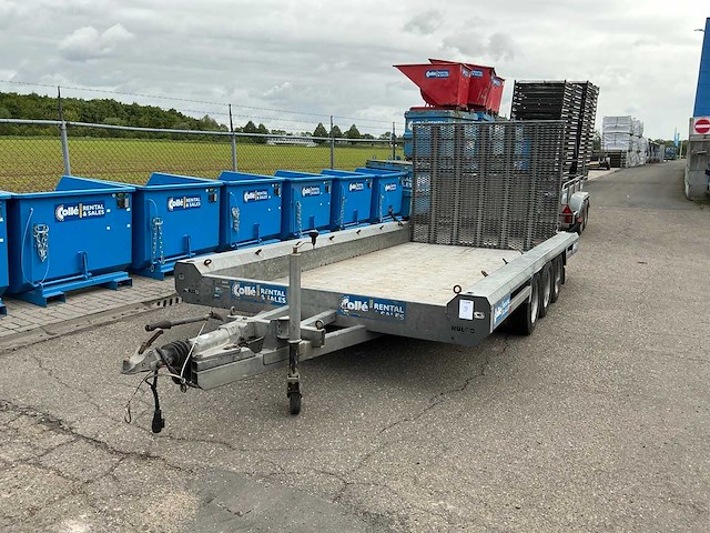 2016 hulco terrax-3 aanhangwagen / machinetransporter - afbeelding 12 van  21