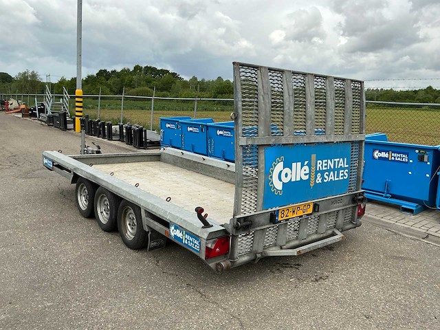 2016 hulco terrax-3 aanhangwagen / machinetransporter - afbeelding 19 van  21