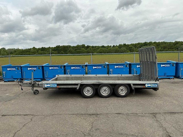 2016 hulco terrax-3 aanhangwagen / machinetransporter - afbeelding 20 van  21