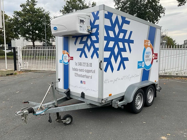 2016 humbaur hk 253014-18/20s koel aanhangwagen - afbeelding 1 van  20