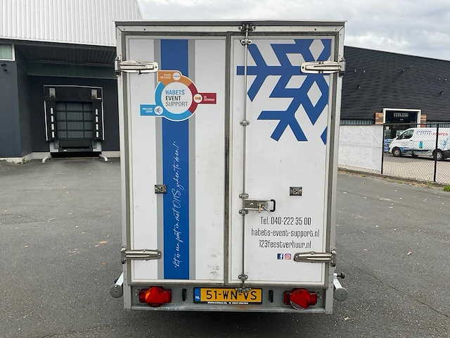 2016 humbaur hk 253014-18/20s koel aanhangwagen - afbeelding 17 van  20