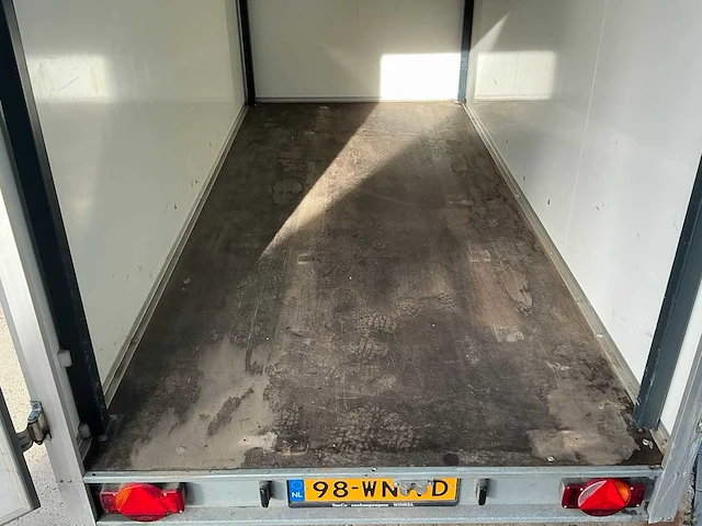 2016 humbaur hk 254018-20p dmkas aanhangwagen 98-wn-vd - afbeelding 7 van  25