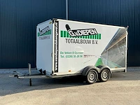 2016 humbaur hk 254018-20p dmkas aanhangwagen 98-wn-vd