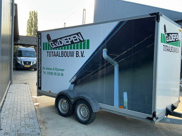 2016 humbaur hk 254018-20p dmkas aanhangwagen 98-wn-vd - afbeelding 19 van  25