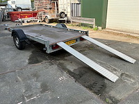 2016 humbaur kft 1300 oprij aanhangwagen - afbeelding 3 van  11