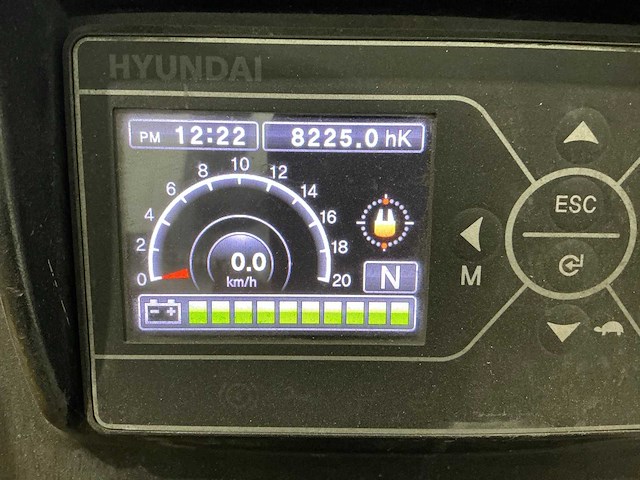 2016 hyundai 20bt-9 vorkheftruck - afbeelding 8 van  11