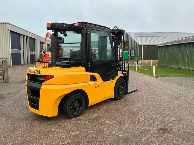 2016 hyundai 50da-9 vorkheftruck - afbeelding 17 van  20