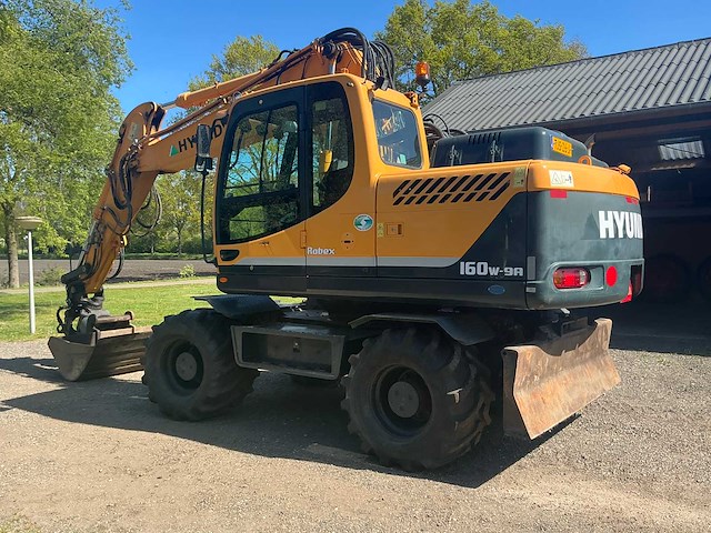 2016 hyundai robex 160w-9a bandengraafmachine - afbeelding 48 van  64