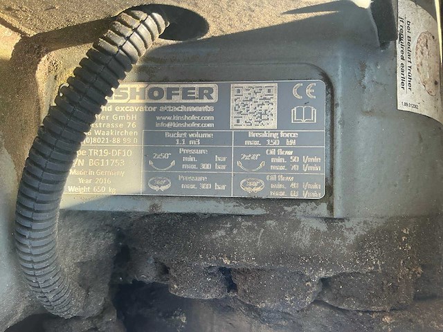 2016 hyundai robex 160w-9a bandengraafmachine - afbeelding 7 van  30