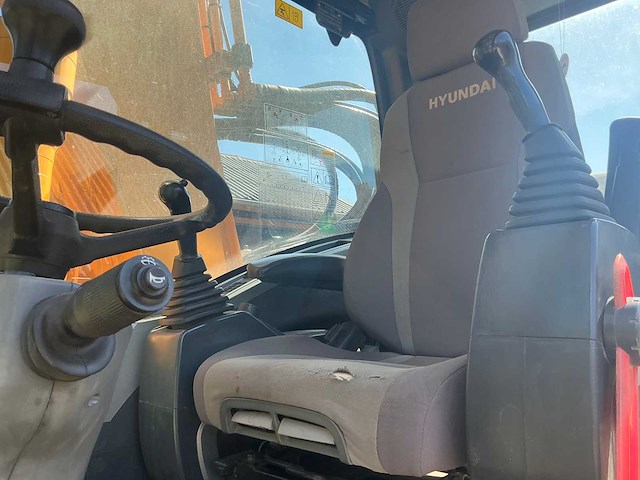 2016 hyundai robex 160w-9a bandengraafmachine - afbeelding 12 van  30