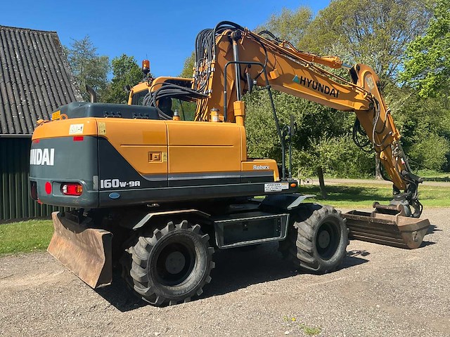 2016 hyundai robex 160w-9a bandengraafmachine - afbeelding 20 van  30