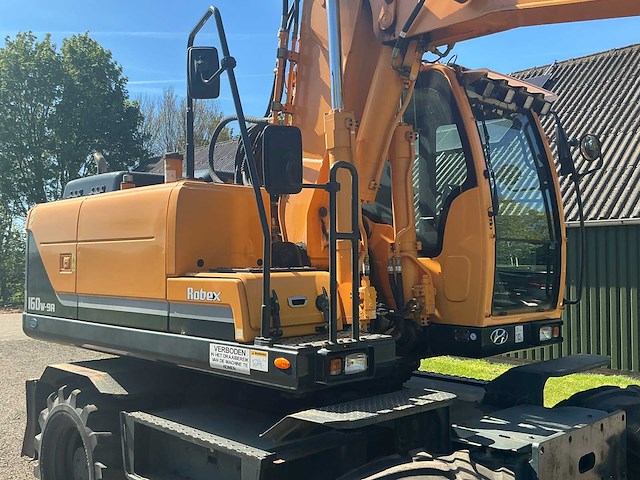 2016 hyundai robex 160w-9a bandengraafmachine - afbeelding 21 van  30