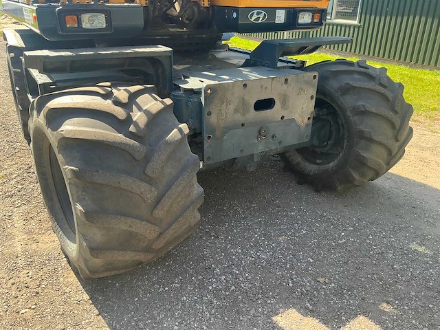 2016 hyundai robex 160w-9a bandengraafmachine - afbeelding 23 van  30