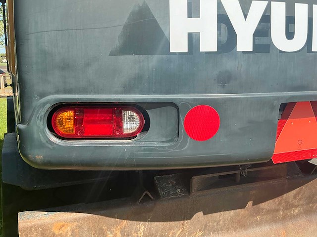 2016 hyundai robex 160w-9a bandengraafmachine - afbeelding 24 van  30