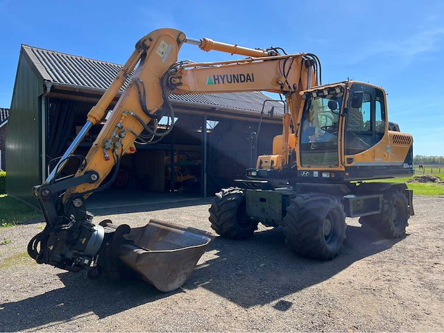 2016 hyundai robex 160w-9a bandengraafmachine - afbeelding 3 van  30