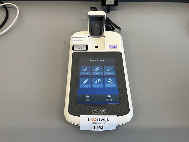 2016 invitrogen door thermo fisher scientific qubit 3 fluorometer - afbeelding 2 van  4