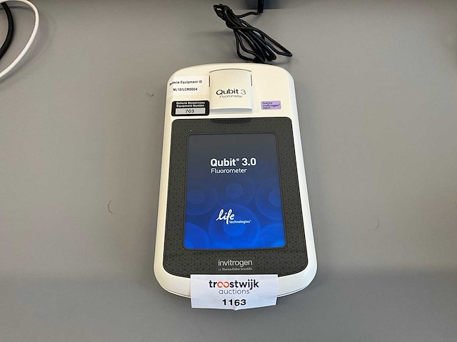 2016 invitrogen door thermo fisher scientific qubit 3 fluorometer - afbeelding 1 van  4