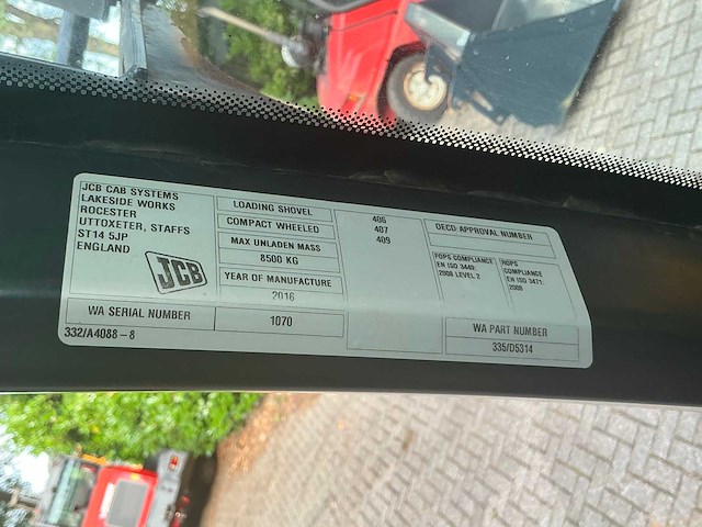 2016 jcb 409 t4 shovel - afbeelding 39 van  44