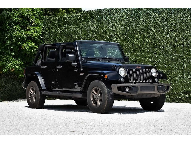 2016 jeep wrangler "75 year" unlimited suv 3,6l v6 - afbeelding 1 van  103
