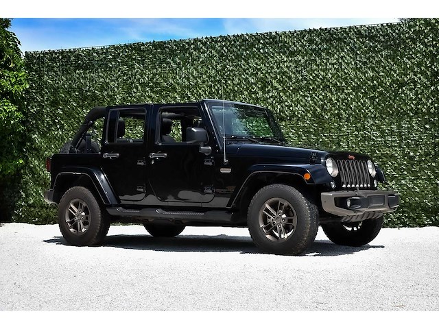 2016 jeep wrangler "75 year" unlimited suv 3,6l v6 - afbeelding 7 van  103