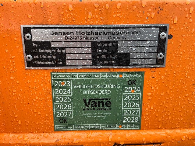 2016 jensen a141xl houthakselaar - afbeelding 14 van  24