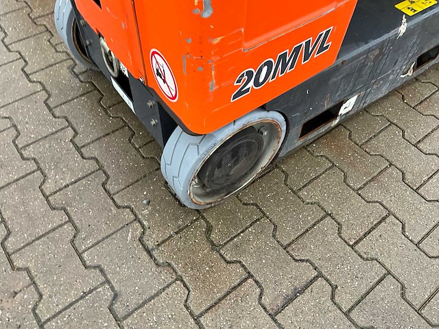 2016 jlg 20mvl hoogwerker / personenlift - afbeelding 4 van  14