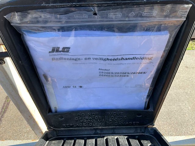 2016 jlg 2646 es schaarhoogwerker - afbeelding 19 van  20