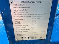 2016 jlg powertower hoogwerker - afbeelding 2 van  11